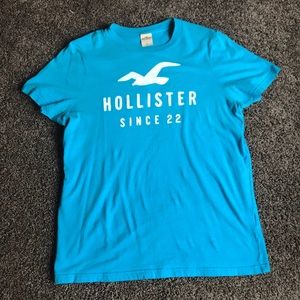 Men’s blue hollister T-shirt